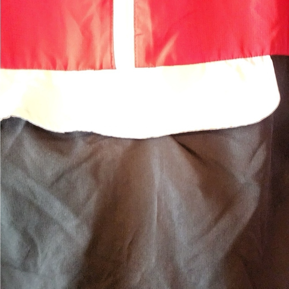 Arizona Packable Pouch Color Block Windbreaker Rain Jacket Stowaway mens large - Picture 2 of 7